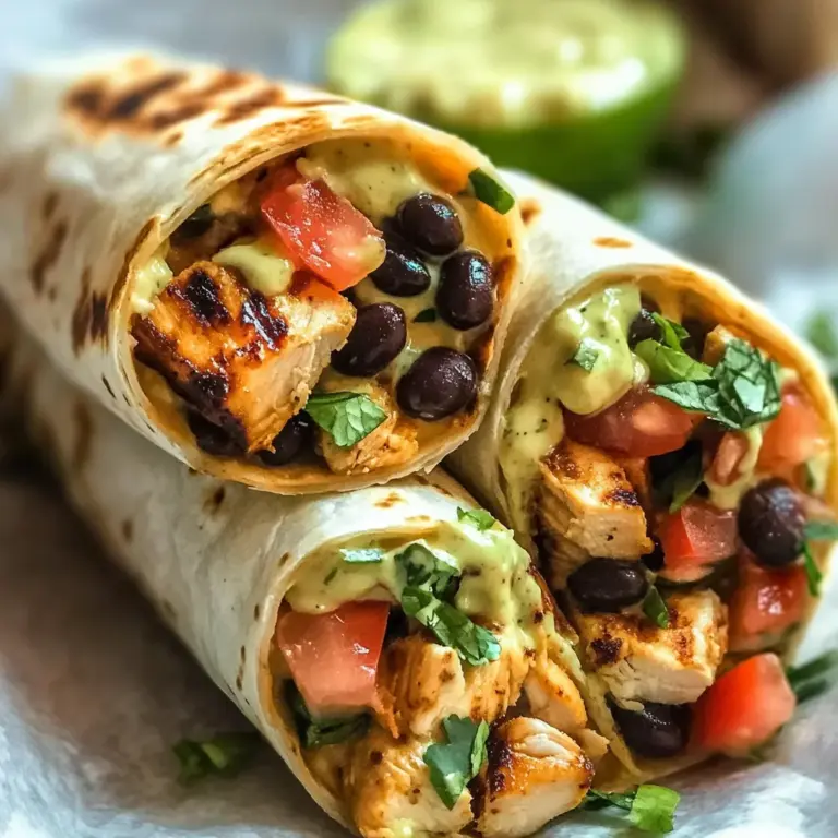 Chipotle Ranch Grilled Chicken Burrito