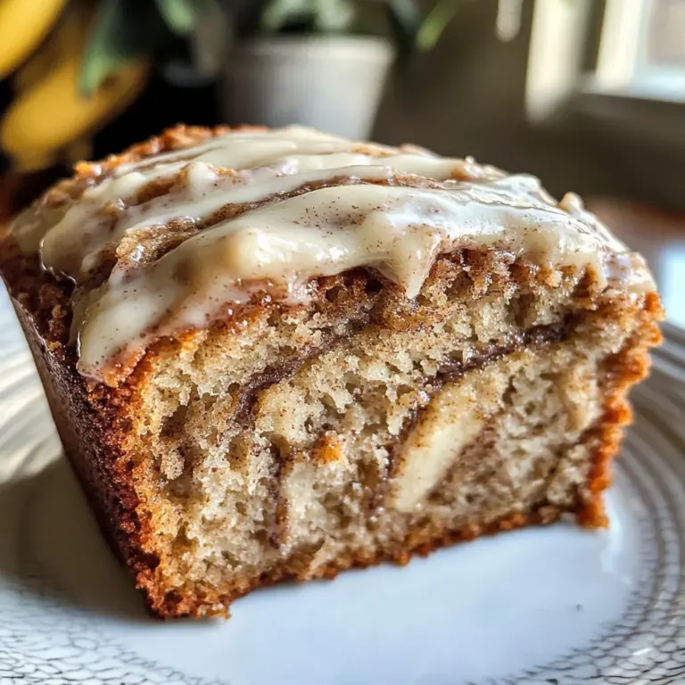 Cinnamon Roll Banana Bread Will Change Your Breakfast Forever
