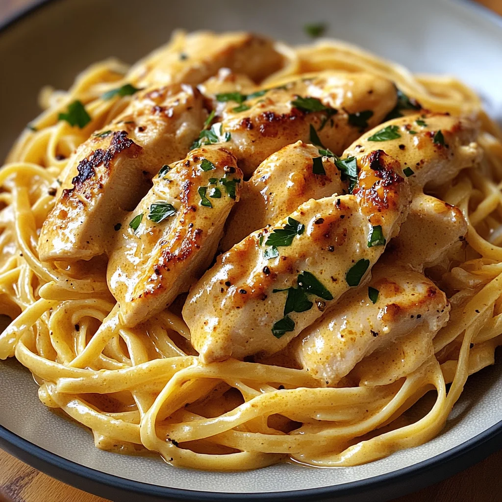 Cowboy Butter Chicken Linguine