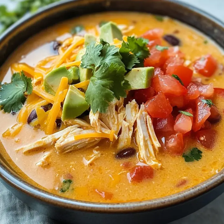 Creamy Chicken Tortilla Soup