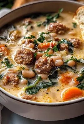 Creamy Tuscan White Bean Lemon Soup