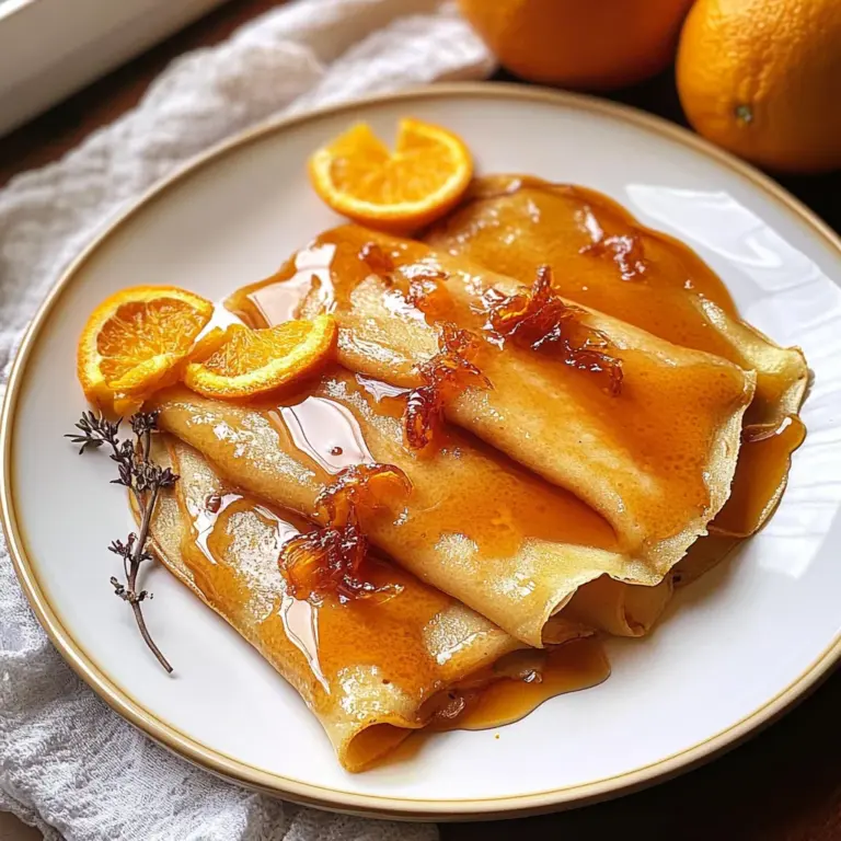 Crepes Suzette