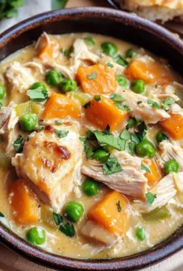 Crustless Chicken Pot Pie