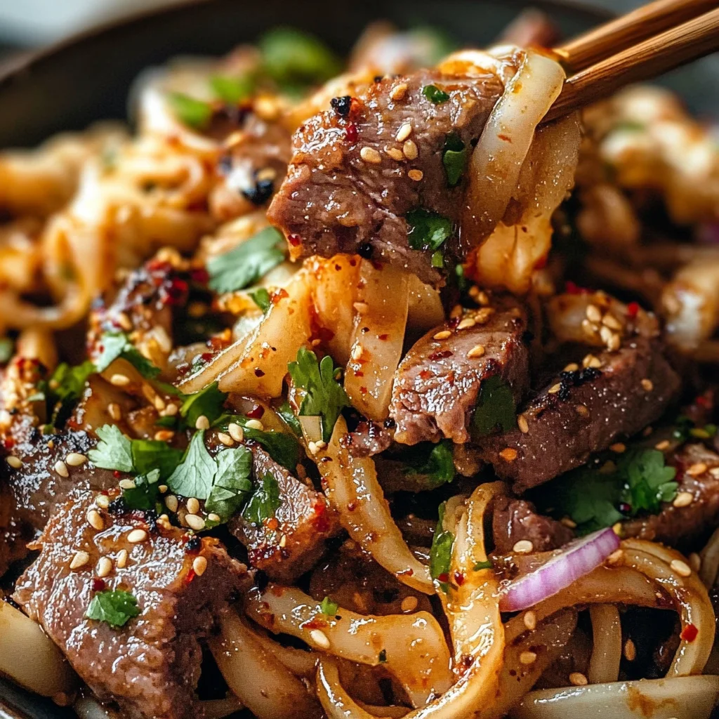 Cumin Lamb Noodles