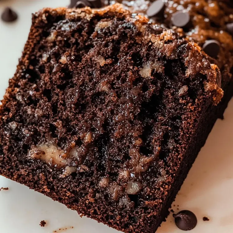 Double Chocolate Banana Bread