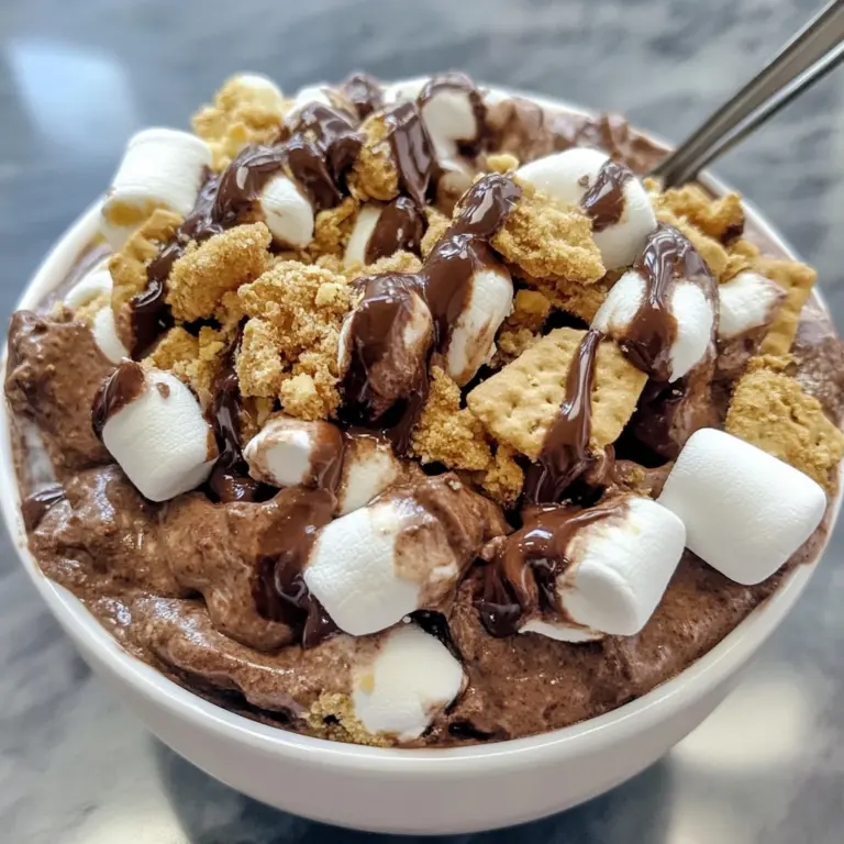 Double Chocolate Protein ;mores Bowl is the Best Protein-Packed Treat