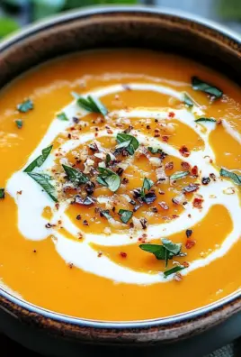 Easy Butternut Squash and Sweet Potato Soup