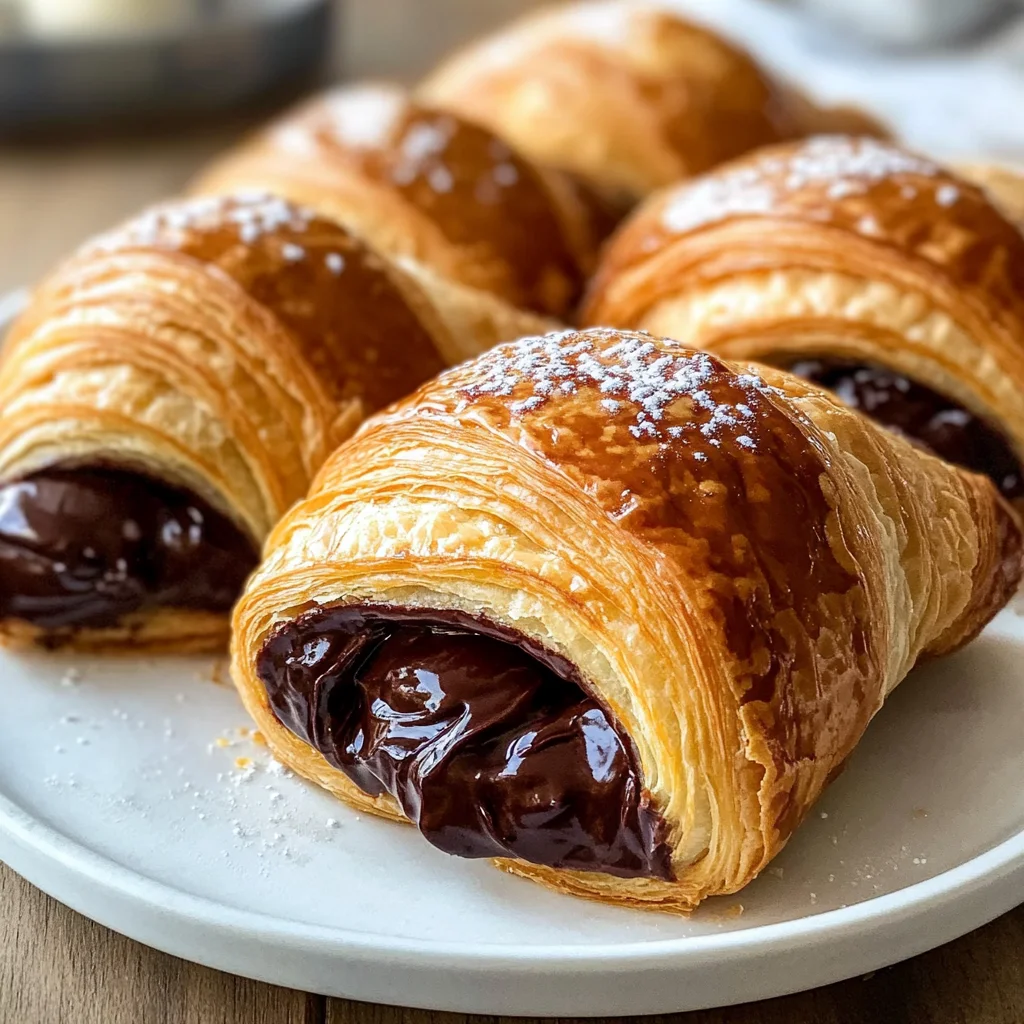 Easy Chocolate Croissants: Bakery Bliss at Home