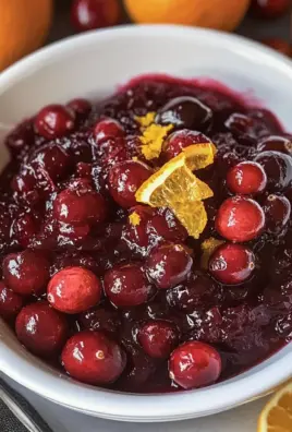 Easy Homemade Fresh Cranberry Orange Sauce Recipe