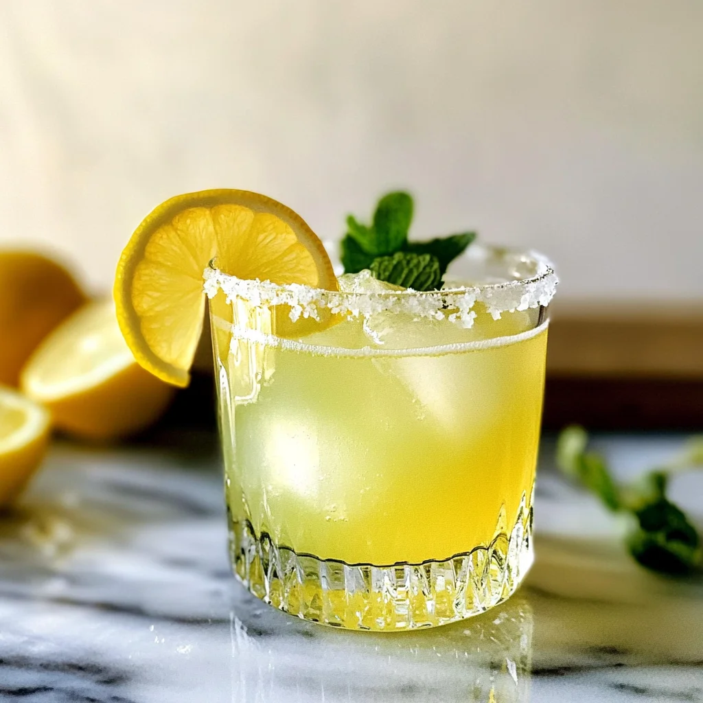 Easy Limoncello Margarita