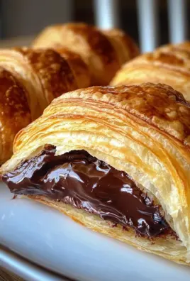 Easy Puff Pastry Chocolate Croissants (Pain au Chocolat)