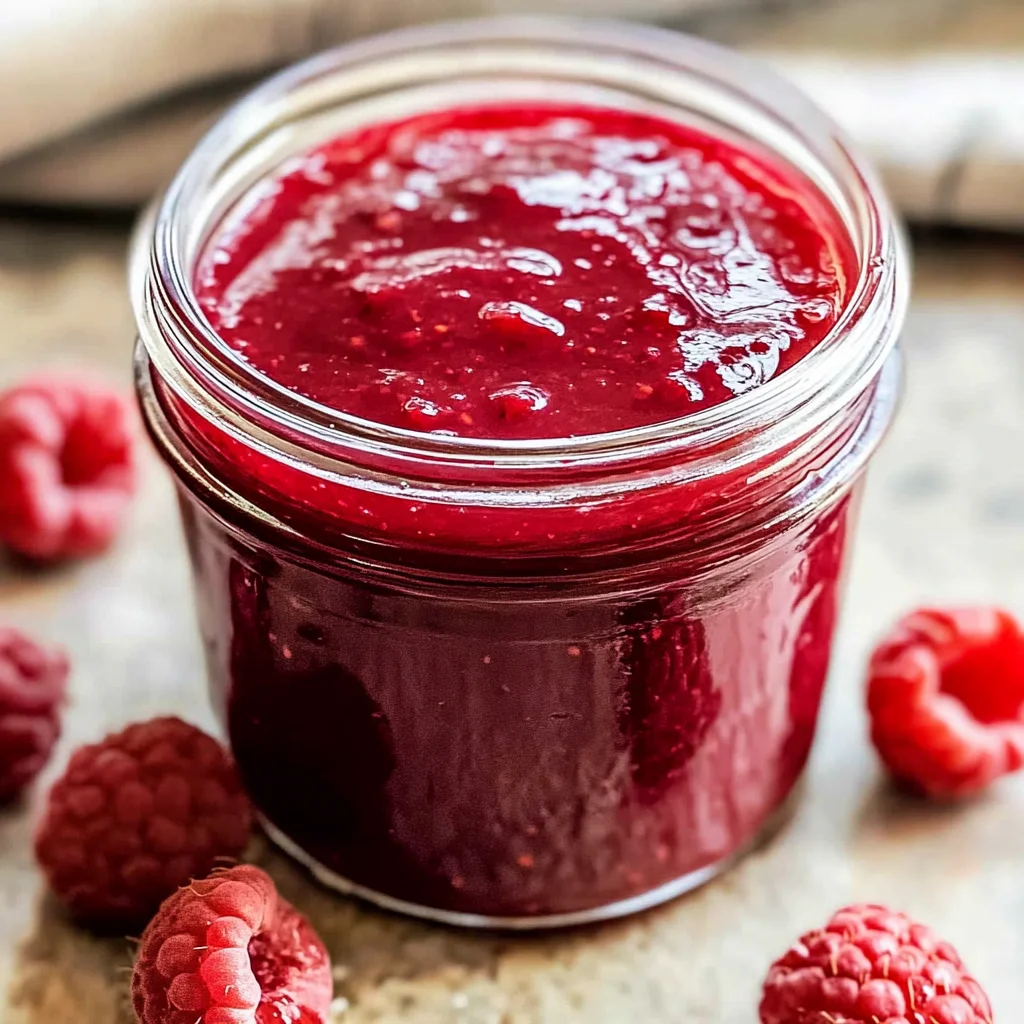 Easy Raspberry Coulis