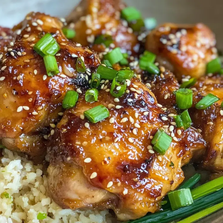 Easy Soy Garlic Chicken Thighs