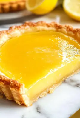 French Lemon Tart W/ Lemon Curd