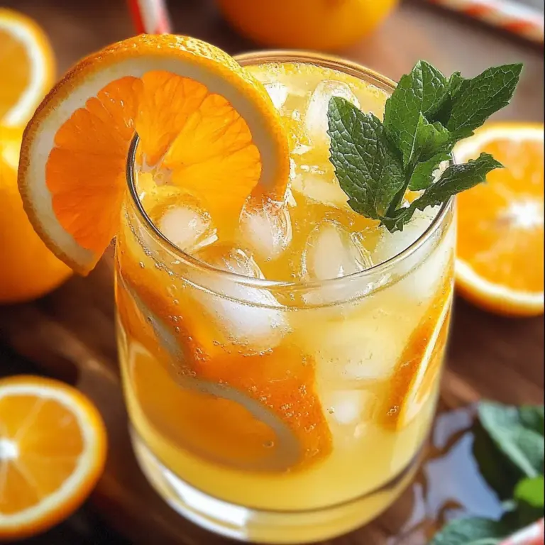 Fresh Orange Lemonade (Orangeade) Recipe