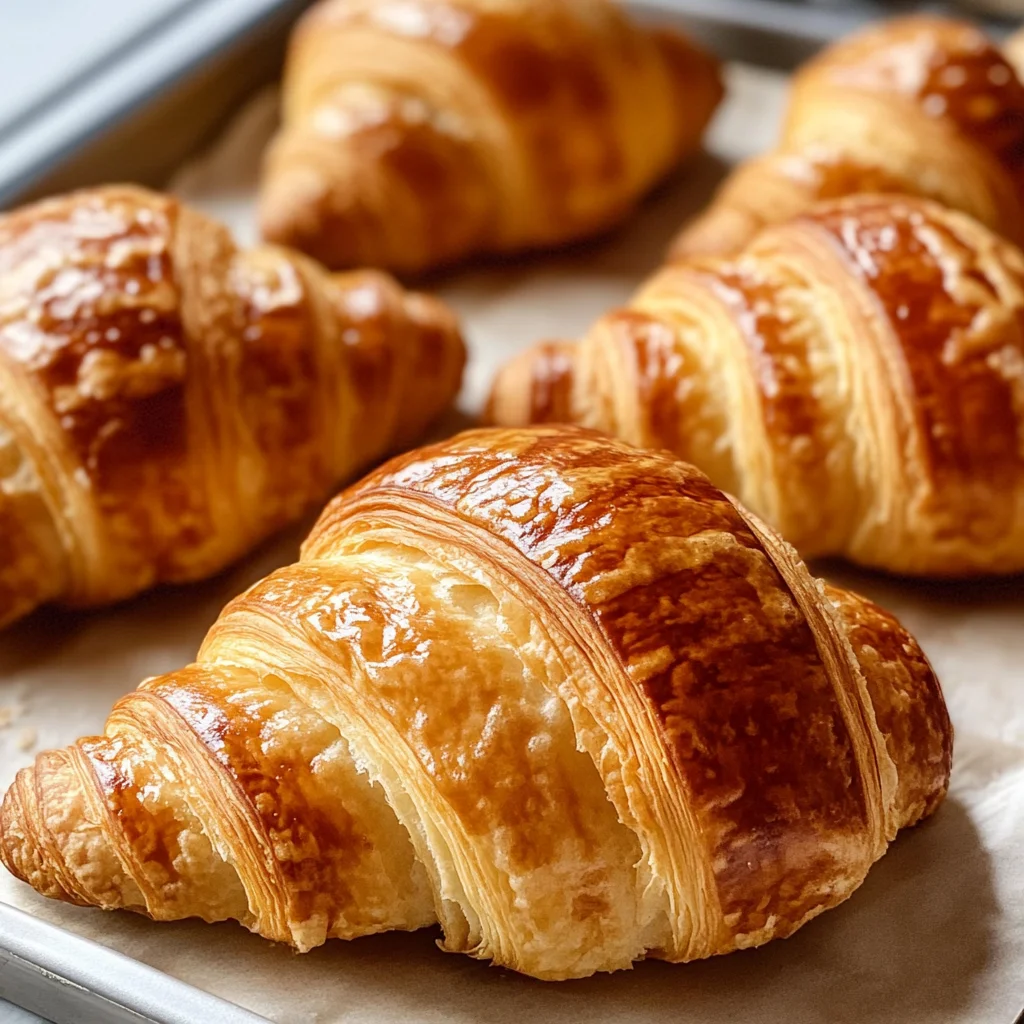 Freshly Baked French Croissants from Paris Recipe