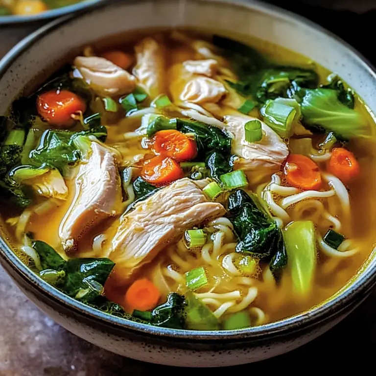Ginger Garlic Chicken Noodle Soup: An Incredible Ultimate Recipe for Comfort