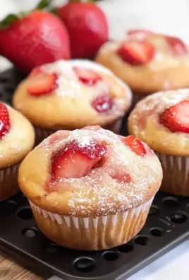 Gluten-free Strawberry Muffins (dairy-free option)