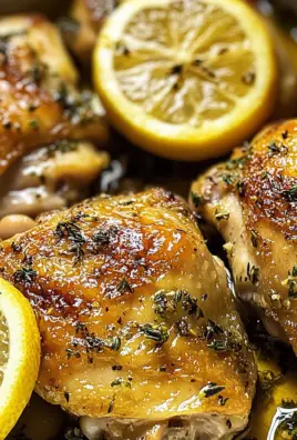 Greek Lemon Chicken Thighs