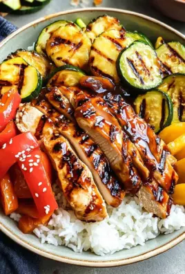 Grilled Hawaiian Chicken Teriyaki Bowls