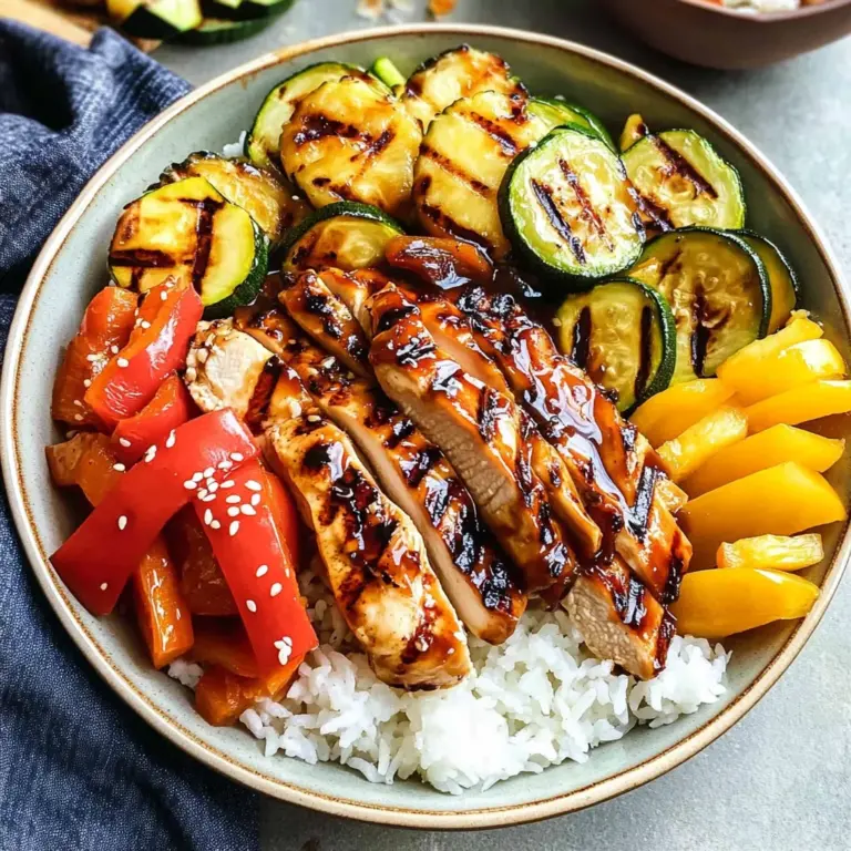 Grilled Hawaiian Chicken Teriyaki Bowls