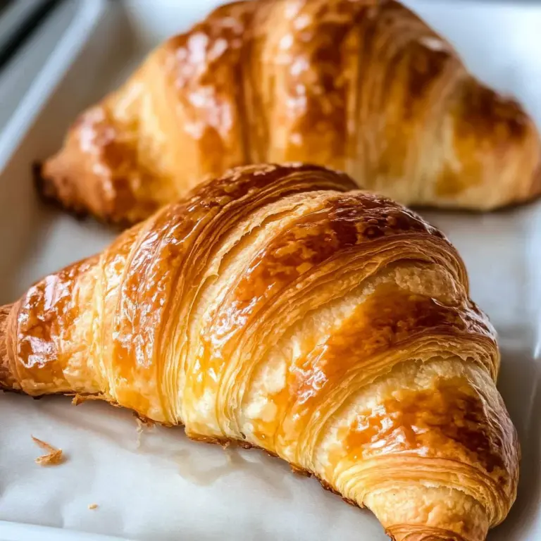 Homemade French Croissants (Small Batch)