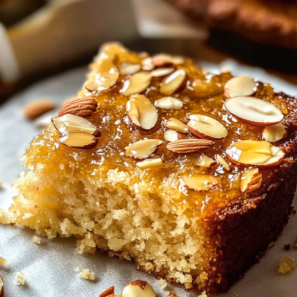 Honey Almond Cake