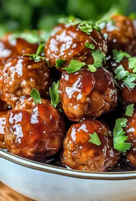 Honey BBQ Crockpot Meatballs