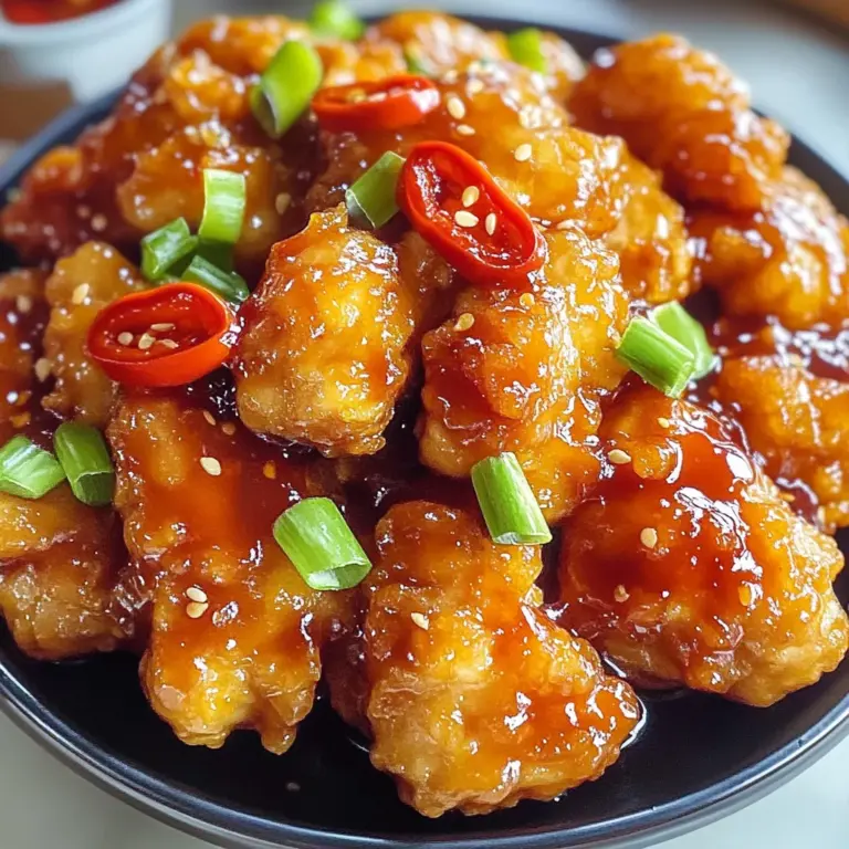Hot Orange Chicken (Panda Express Copycat): A Fiery Feast Made Easy