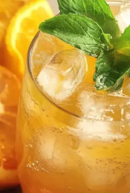 Iced Orange Ginger Green Tea