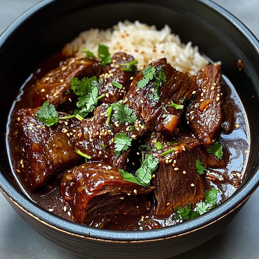 Korean Style Pot Roast