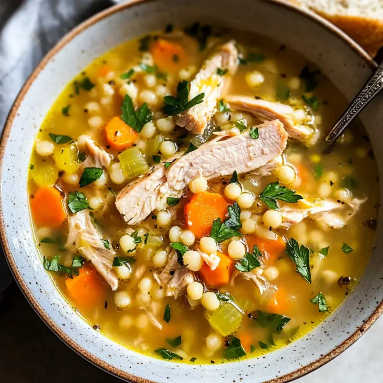 Leftover Turkey Soup