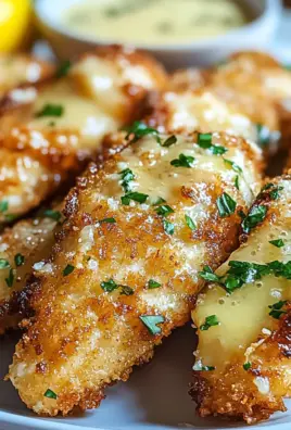 Lemon Garlic Parmesan Chicken Tenders