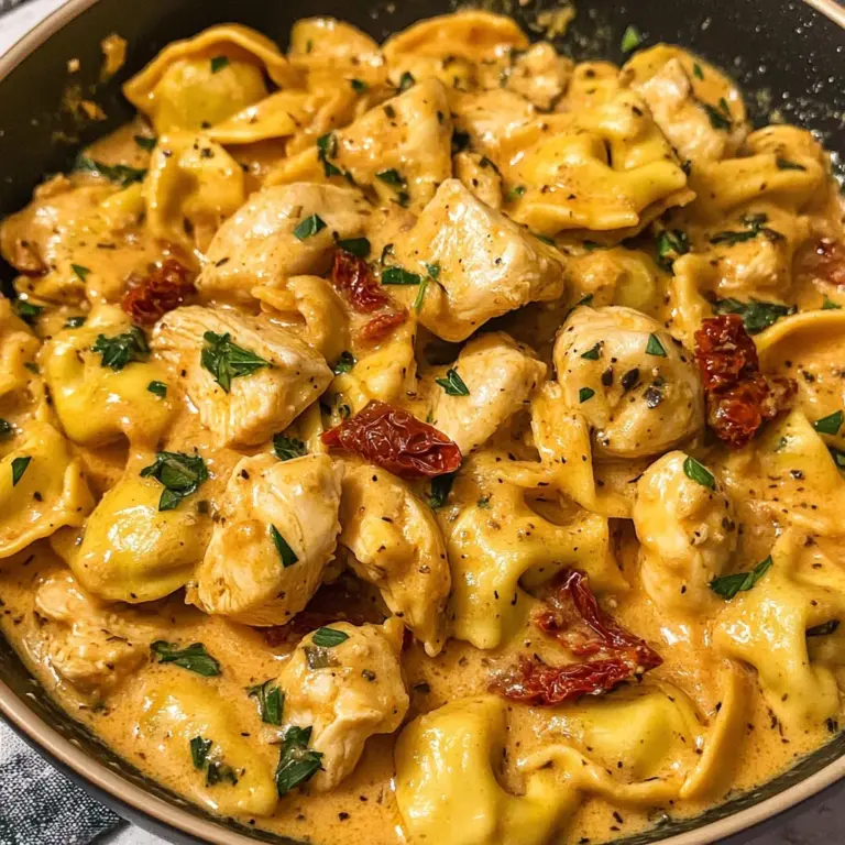 Marry Me Chicken Tortellini