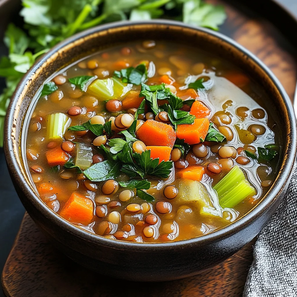 Mediterranean Lentil Soup