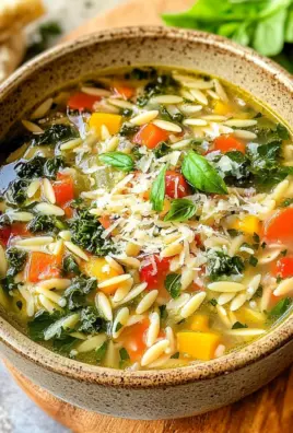 Mediterranean Orzo Soup
