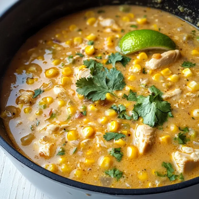 Mexican Street Corn Chicken Chili Recipe