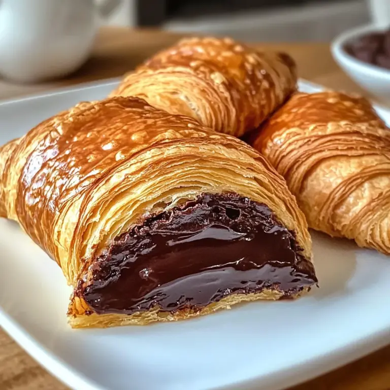 Mouthwatering Homemade Chocolate Croissants You Can Master