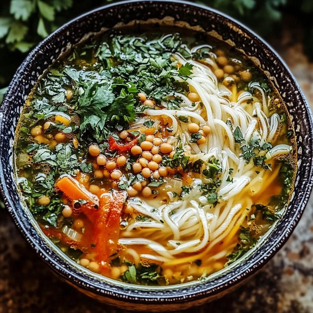 Nutritious Persian Noodle Soup for Cozy Comfort Anytime