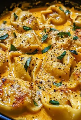 One-Pot Spicy Garlic Butter Chicken Tortellini
