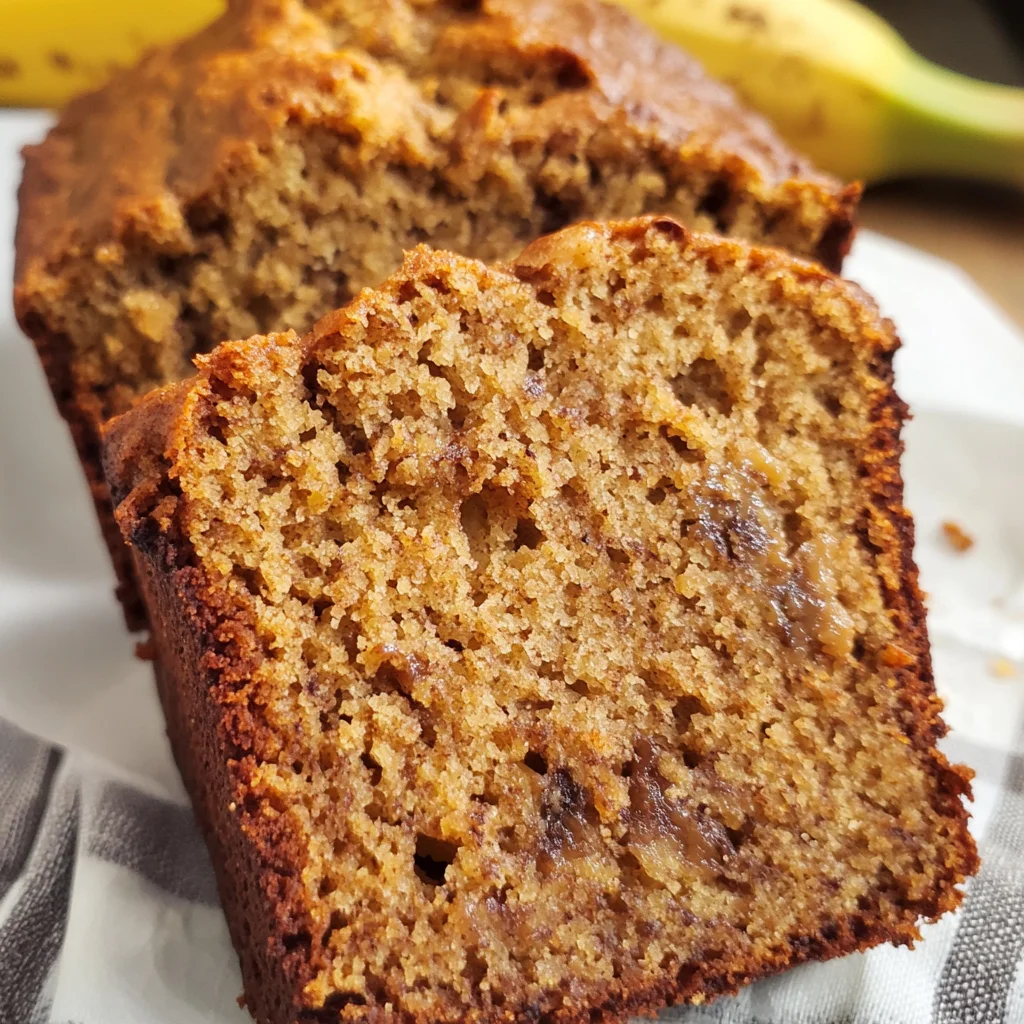 Peanut Butter Banana Bread