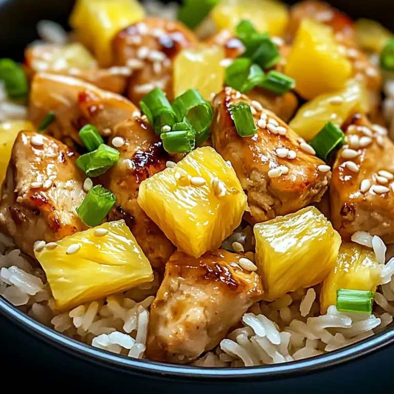 Pineapple Chicken and Rice