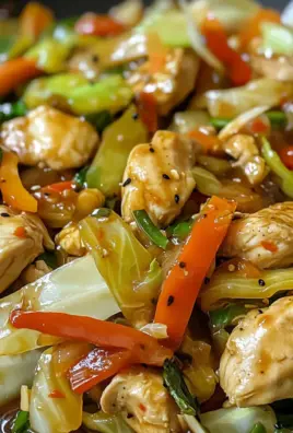 Quick Chicken Cabbage Stir-Fry