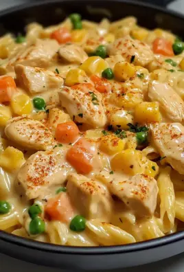 Quick Chicken Pot Pie Pasta