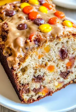Reese's Pieces Peanut Butter Banana Bread