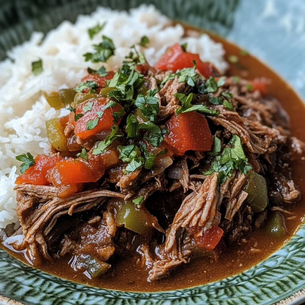 Ropa Vieja Slow Cooker