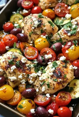 Sheet Pan Greek Chicken and Veggies (Easy One-Pan Meal)