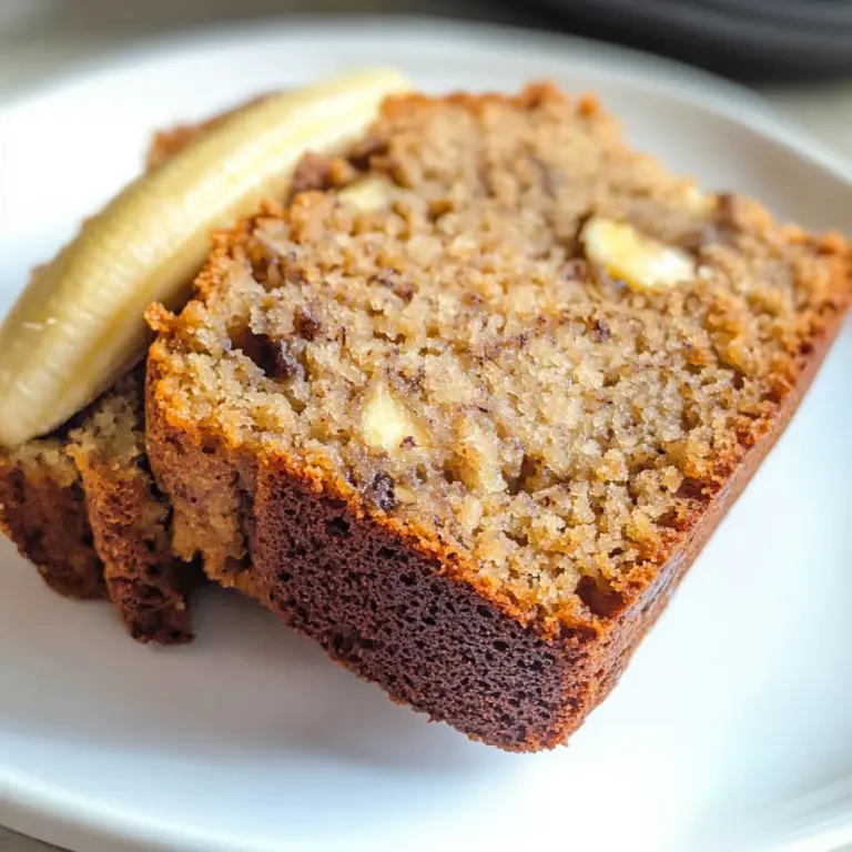 Simple Banana Bread Recipe