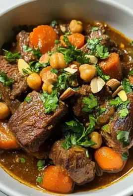Slow Cooker Moroccan Lamb Tagine with Apricots