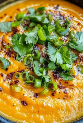 Spicy Miso Carrot Soup: Your Cozy Vegan Comfort Bowl